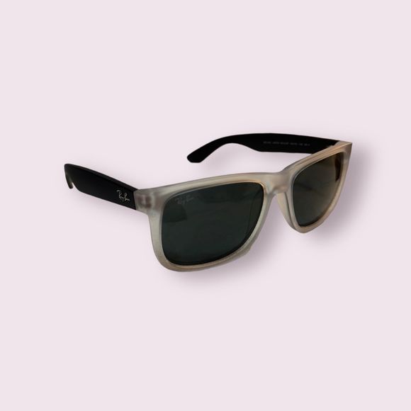 Ray-Ban RB4165 Justin Color Mix Sunglasses with Black Frame Grey-Black Lenses - Picture 2 of 9